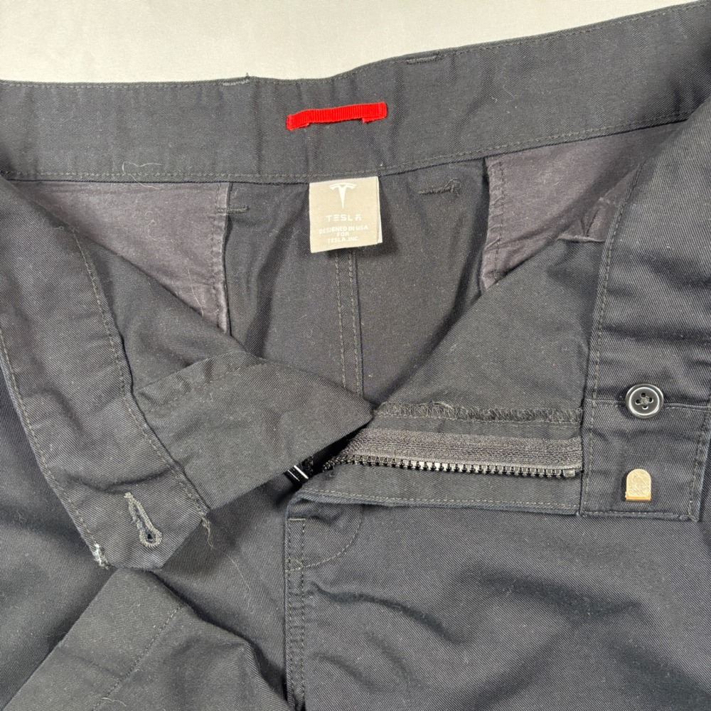 Tesla‎ Cargo Pants Mens 40x32 Black Uniform Work Trousers TSLA8412